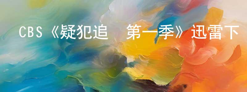 陳發明發布CBS《疑犯追蹤第一季》迅雷下載/在線觀看/百度云-犯罪/歷史載-美劇天堂